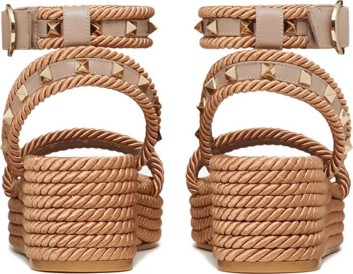 Rockstud Flatform Sandal - Image 4
