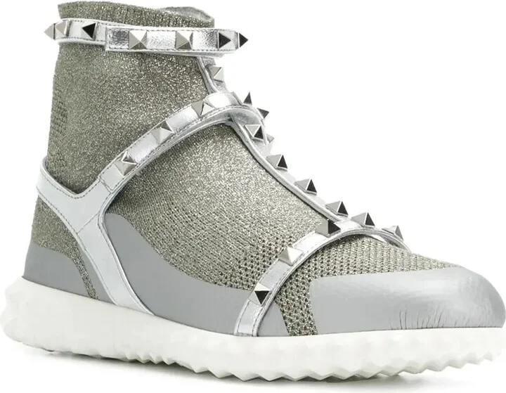 Rockstud high-top sneakers - Image 2