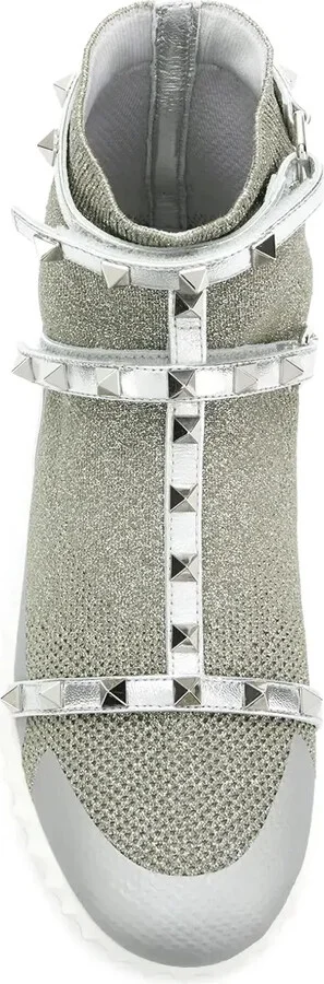 Rockstud high-top sneakers - Image 4