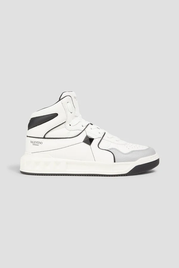 Rockstud high-top sneakers
