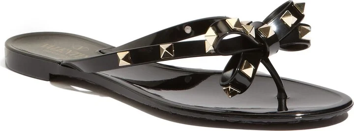 Rockstud Jelly Flip Flop
