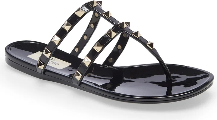 Rockstud Jelly Sandal