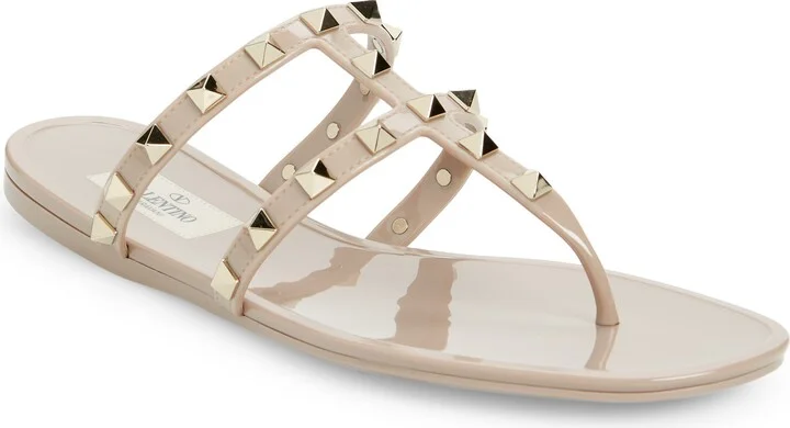 Rockstud Jelly Sandal