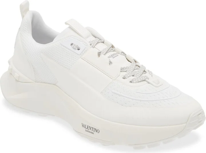 Rockstud Knit Sneaker