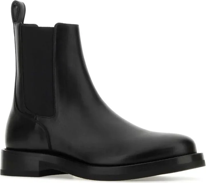 Rockstud leather ankle boots - Image 2