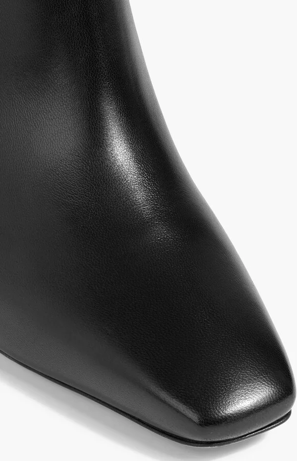 Rockstud leather ankle boots - Image 4