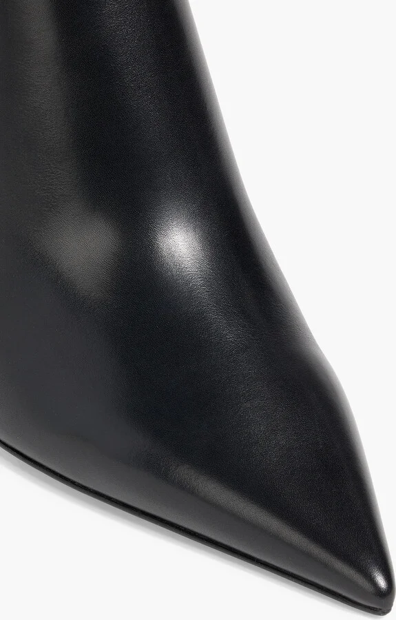 Rockstud leather ankle boots - Image 4