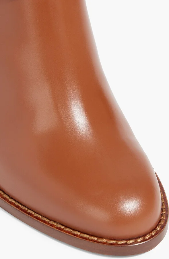 Rockstud leather ankle boots - Image 7