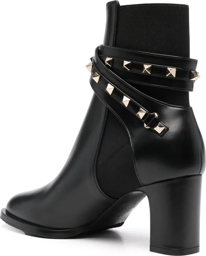 Rockstud leather Chelsea boots - Image 3