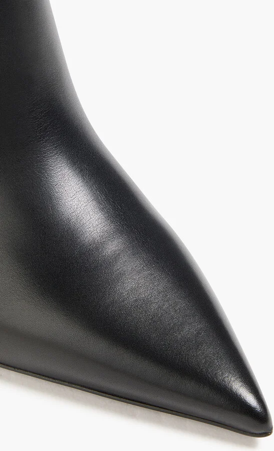 Rockstud leather knee boots - Image 4