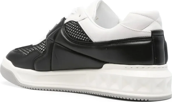 Rockstud leather sneakers - Image 3