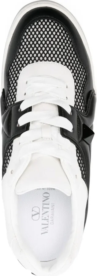 Rockstud leather sneakers - Image 4