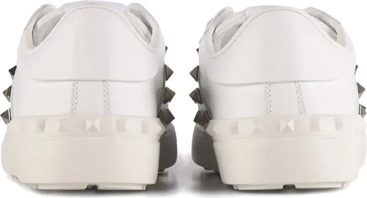 Rockstud Leather Sneakers - Image 4