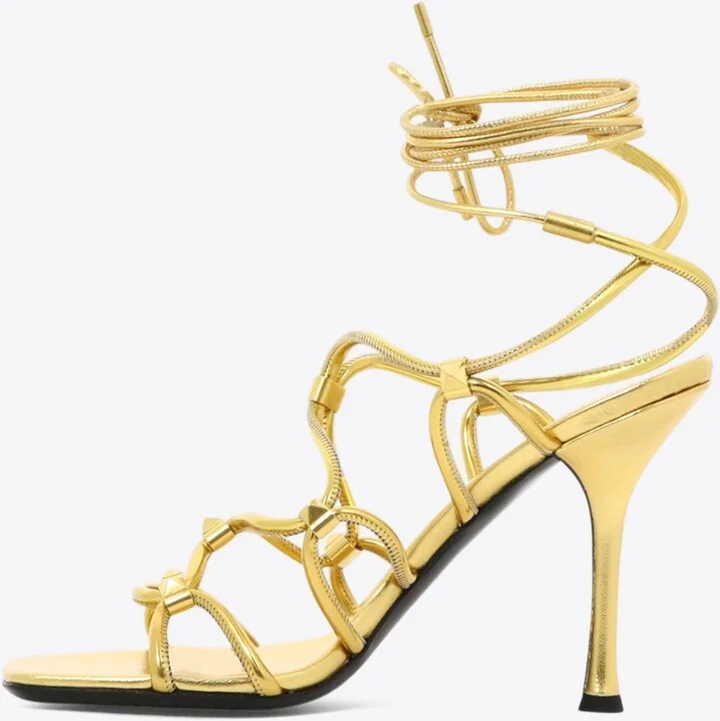 Rockstud Net 100 Strappy Sandals - Image 2