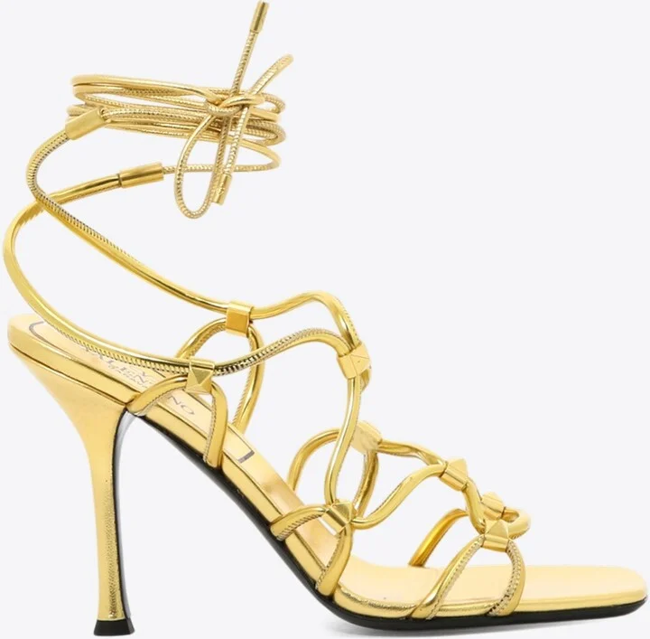 Rockstud Net 100 Strappy Sandals