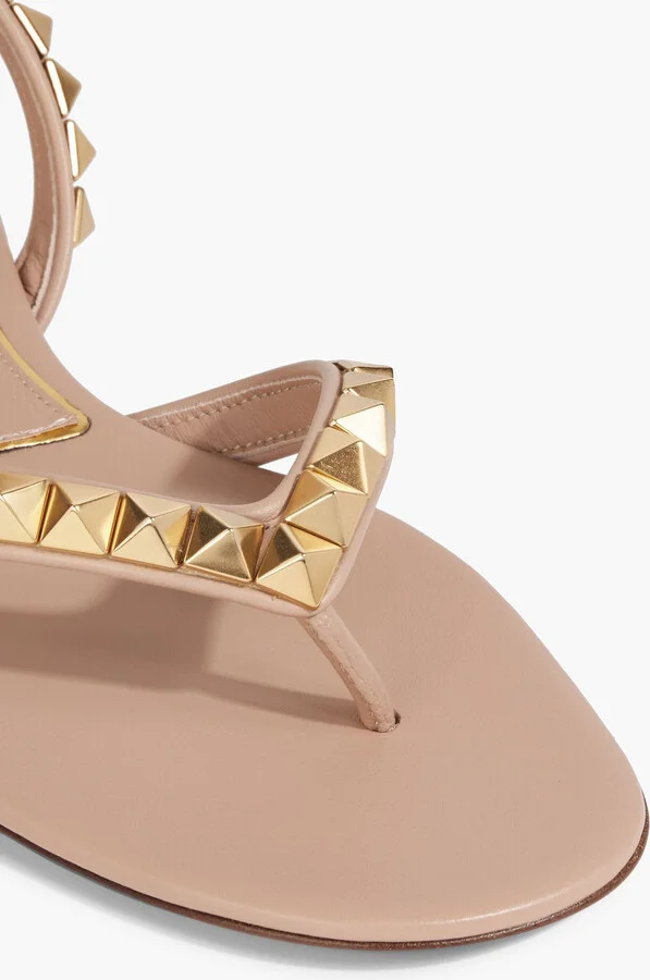Rockstud No Limit leather sandals - Image 4