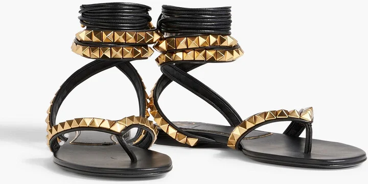 Rockstud No Limit leather sandals - Image 5