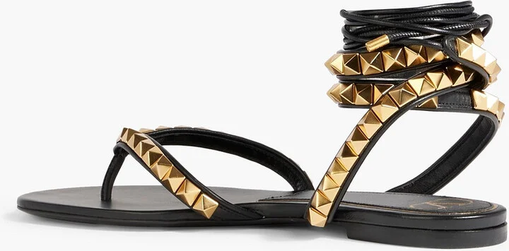 Rockstud No Limit leather sandals - Image 6