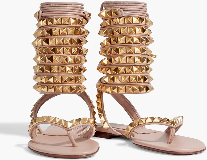 Rockstud No Limit leather sandals - Image 2