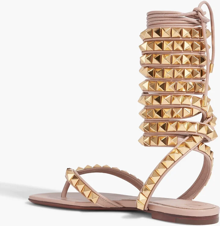 Rockstud No Limit leather sandals - Image 3