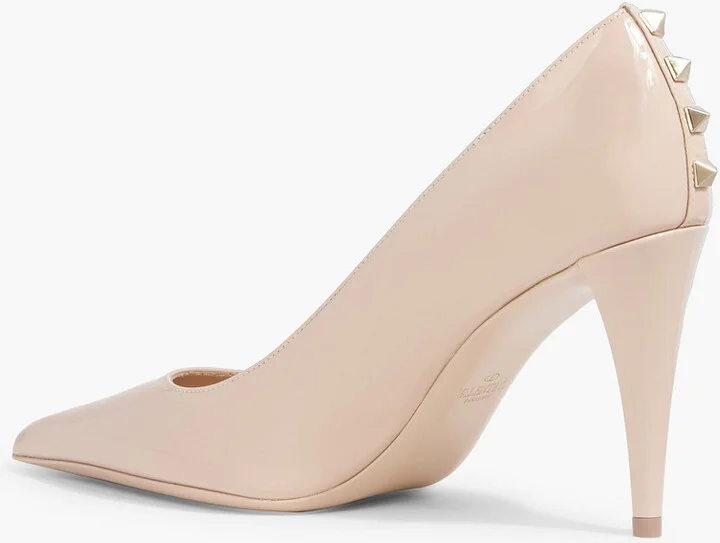 Rockstud patent-leather pumps - Image 3