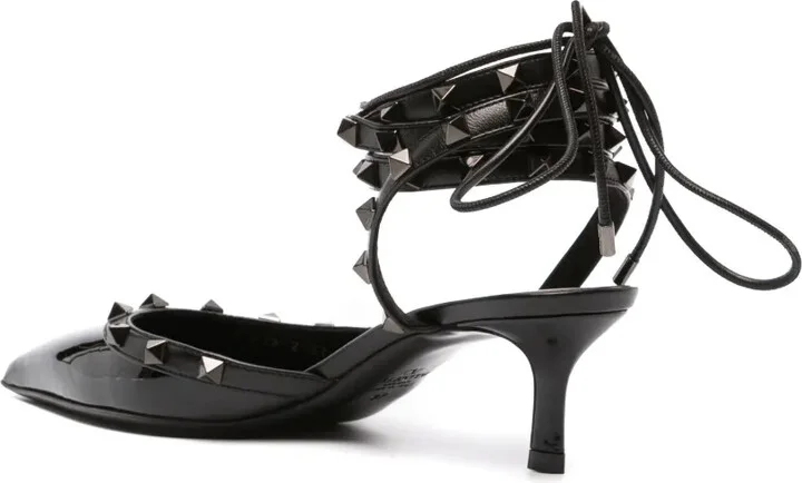 Rockstud patent-leather pumps - Image 3