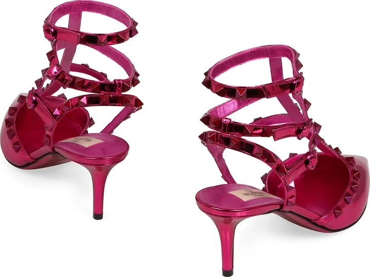 Rockstud Patent Leather Slingback - Image 2