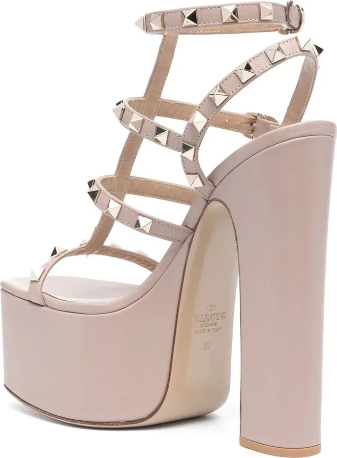 Rockstud platform sandals - Image 3