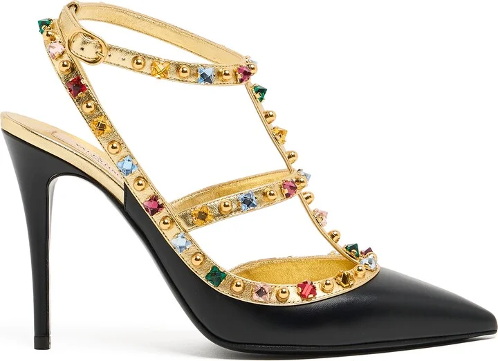Rockstud pumps with strap - Image 2