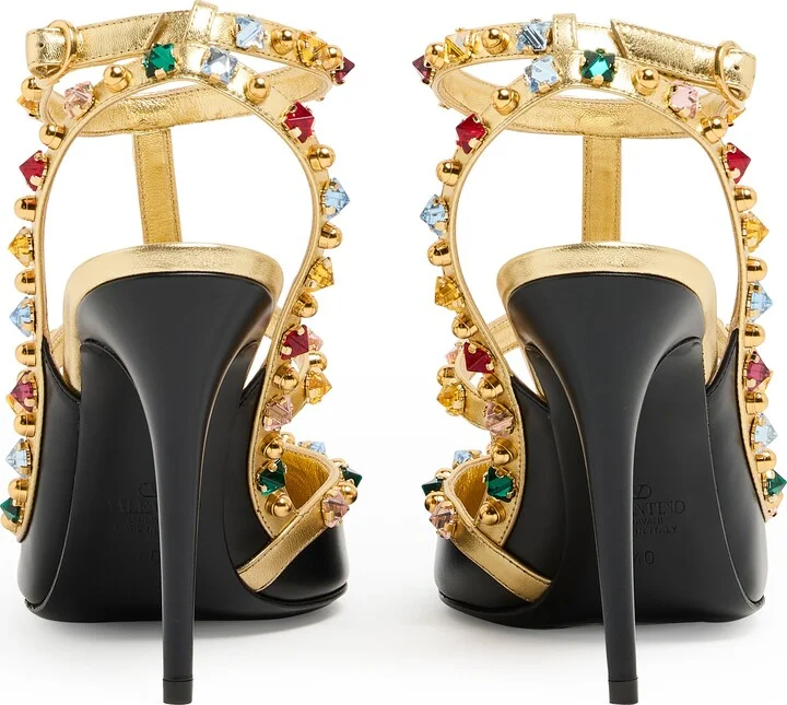 Rockstud pumps with strap - Image 4
