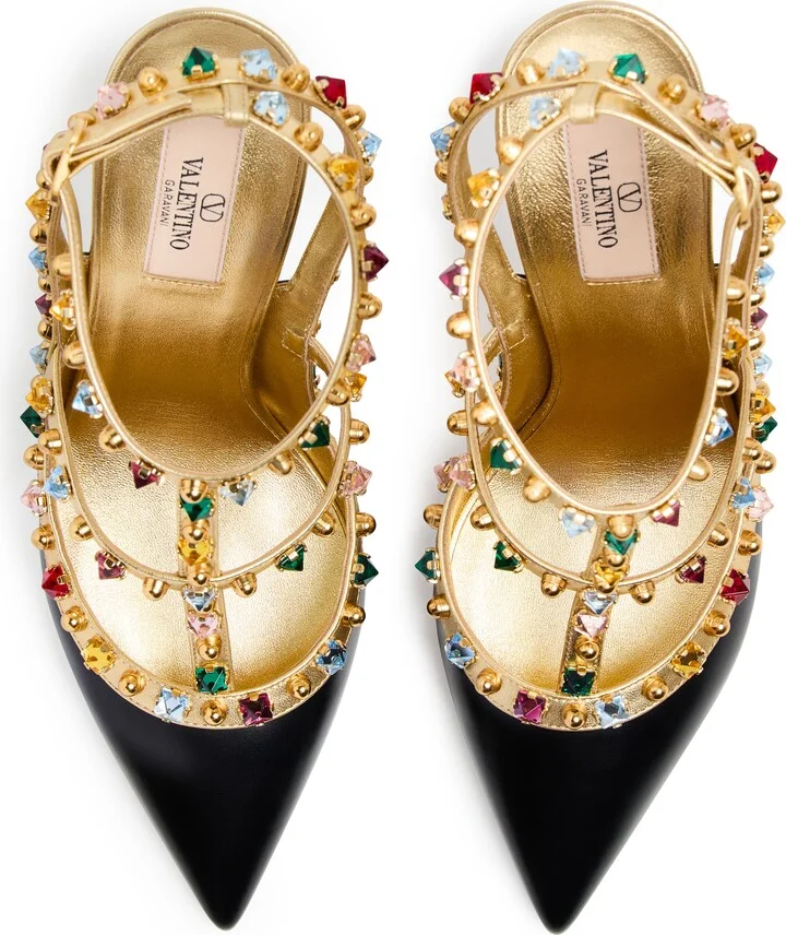 Rockstud pumps with strap - Image 5
