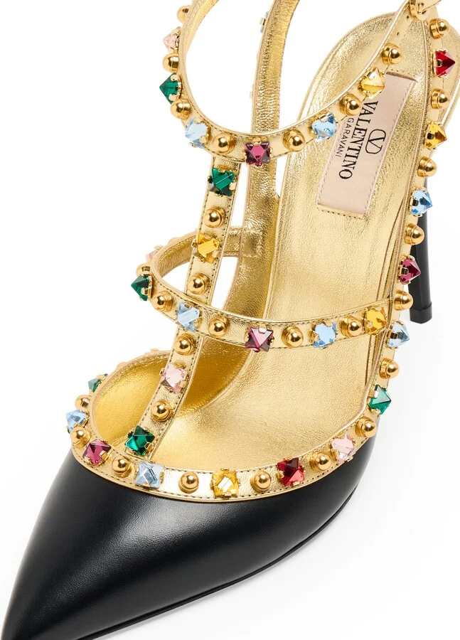Rockstud pumps with strap - Image 6