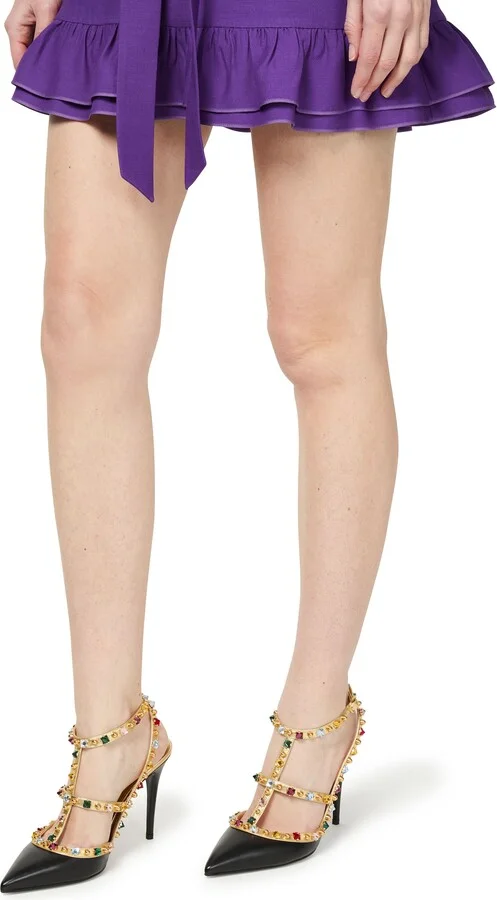 Rockstud pumps with strap - Image 8