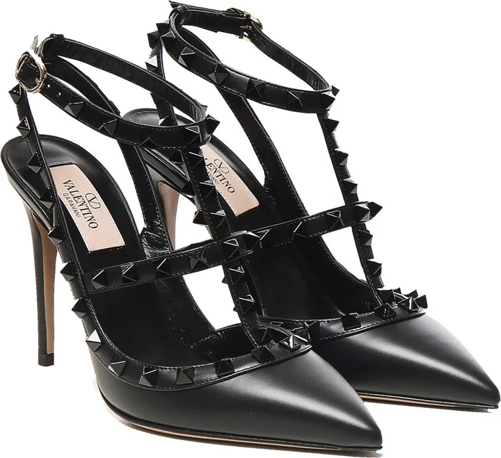 Rockstud Pumps With Straps - Image 2