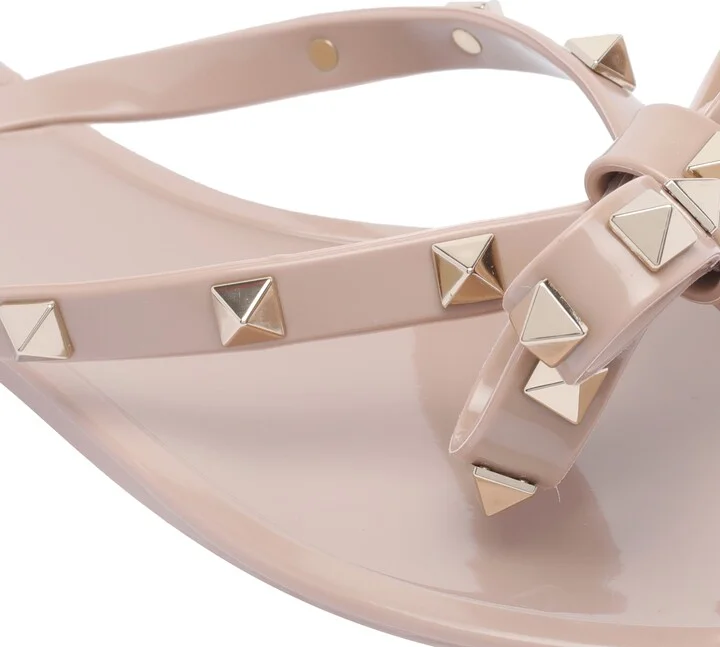 Rockstud Rubber Flip Flops - Image 4