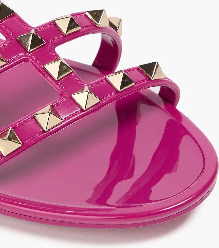 Rockstud rubber sandals - Image 4