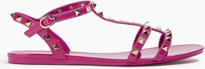 Rockstud rubber sandals