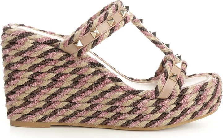 Rockstud Sandals Violet