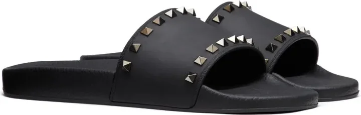 Rockstud slide sandals - Image 2