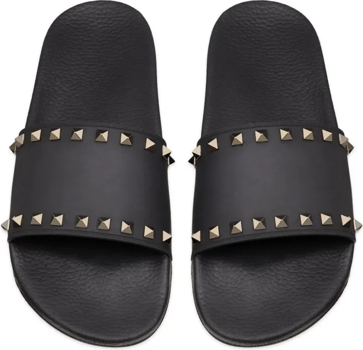 Rockstud slide sandals - Image 4