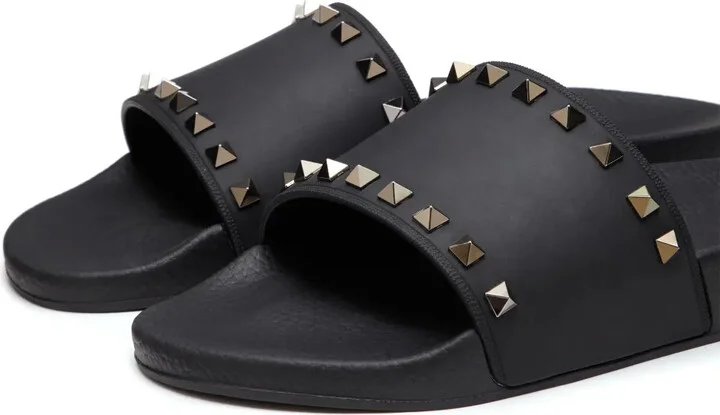 Rockstud slide sandals - Image 5