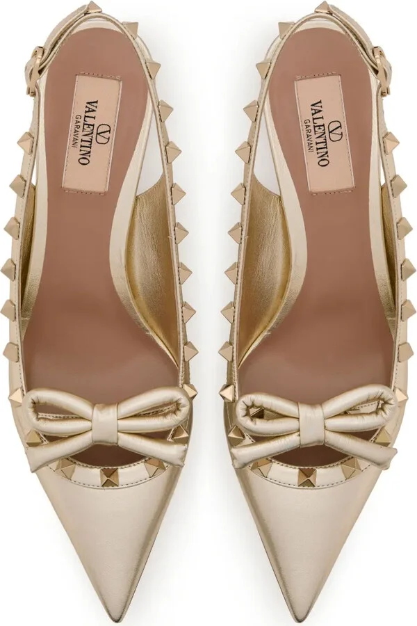 Rockstud slingback pumps - Image 4