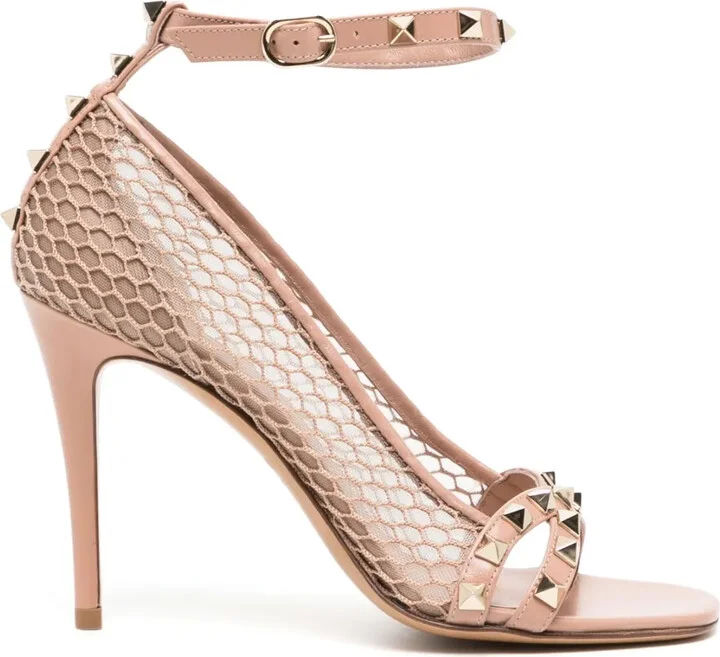 Rockstud stiletto sandals