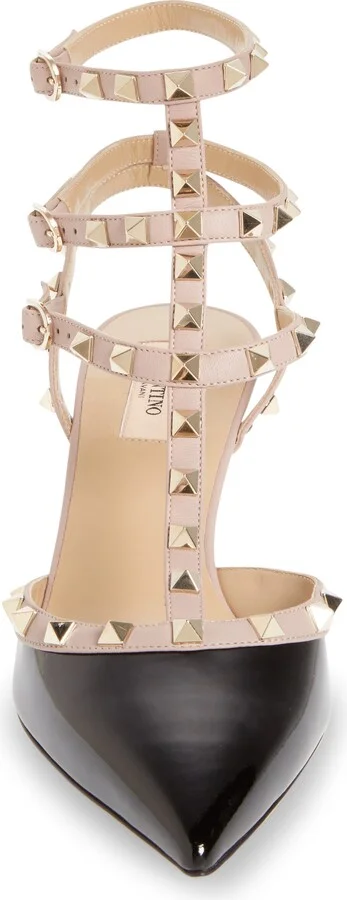 Rockstud Strappy Pointed Toe Pump - Image 4