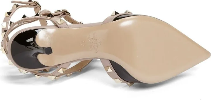 Rockstud Strappy Pointed Toe Pump - Image 5