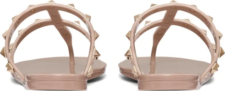 Rockstud T-Strap Flat Sandal - Image 2