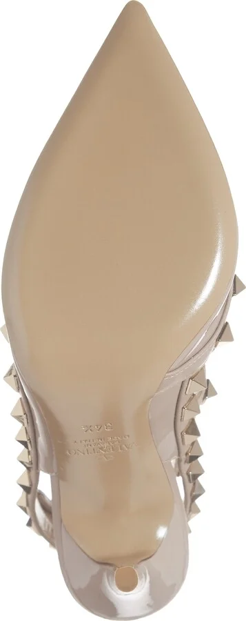 Rockstud T-Strap Pointed Toe Pump - Image 6