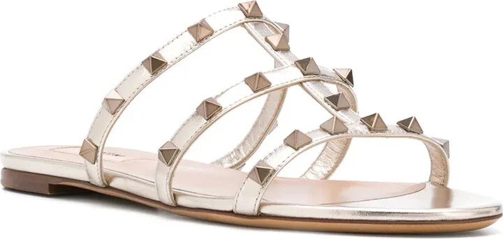 Rockstud T-strap sandals - Image 2