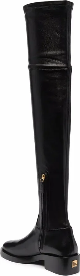 Rockstud thigh-high boots - Image 3