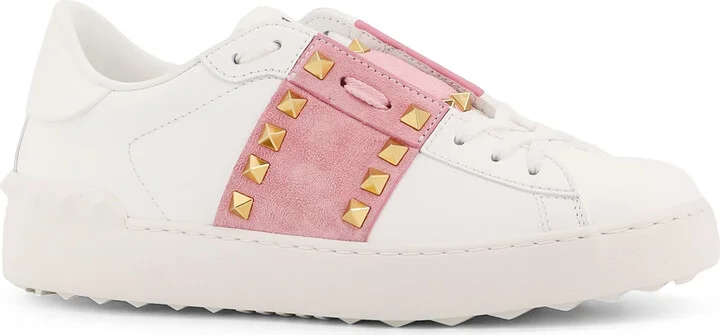 Rockstud Untitled Leather Low-top Sneakers - Image 2